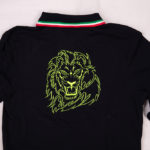 Polo manica lunga con ricamo